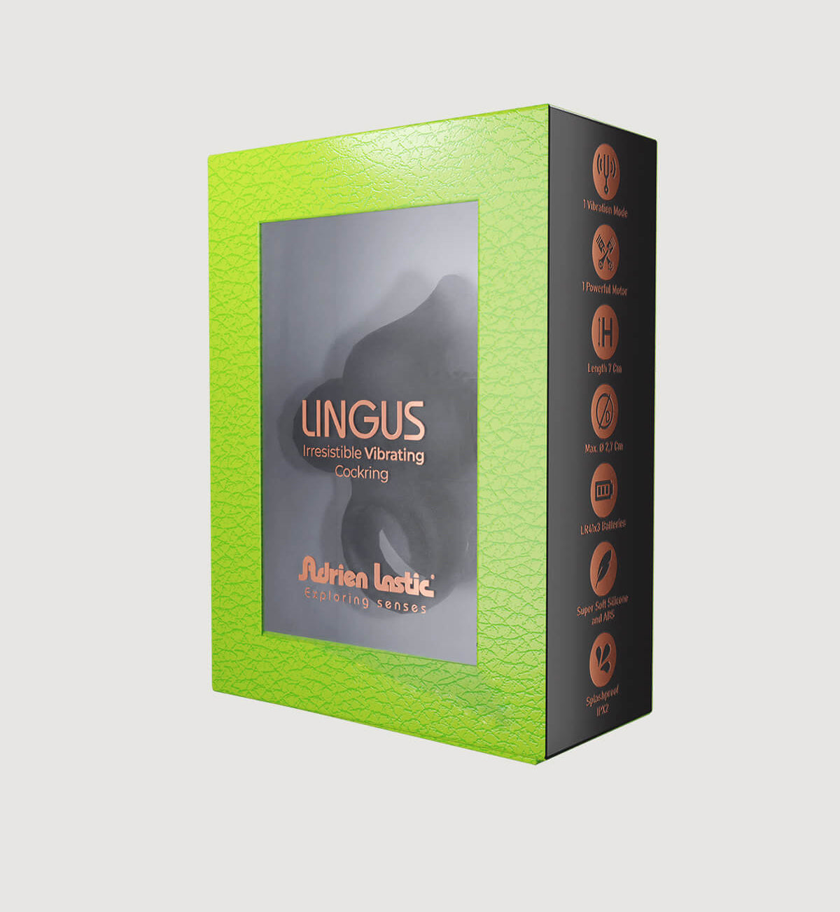 Adrien Lastic Lingus Vibrating Cock Ring