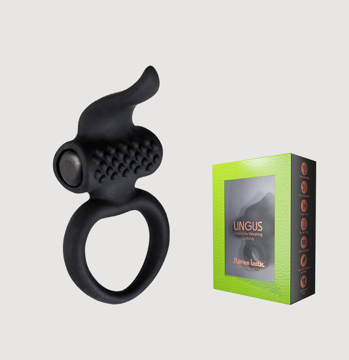 Adrien Lastic Lingus Vibrating Cock Ring