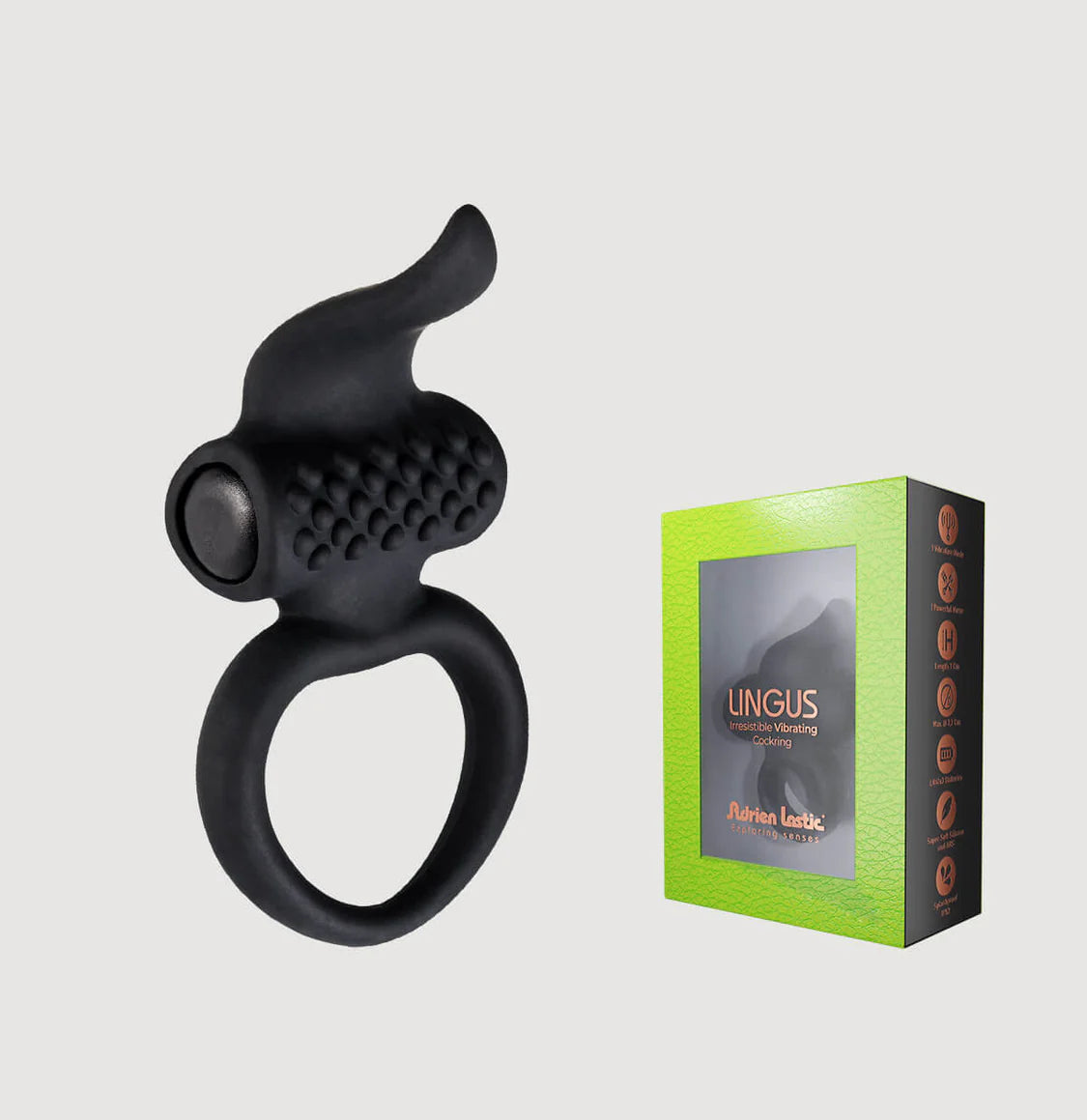 Adrien Lastic Lingus Vibrating Cock Ring