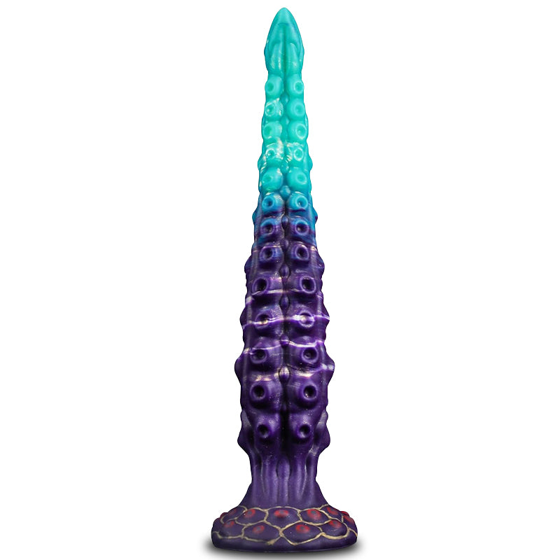 Poseidon - 13.78 Inch Tentacle Dildo - Vibrating Long Deep Dildo