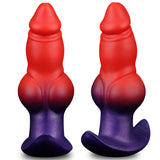 6.88 inch Wearable Butt Plug with remote control