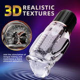 Mini Cyclone Oral Masturbator tongue licking vibrator