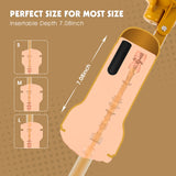 Holly Realistic Vagina Cup penis trainer strong suction cup for men