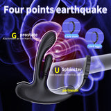 Double penetration prostate vibrating massager men Anus toys