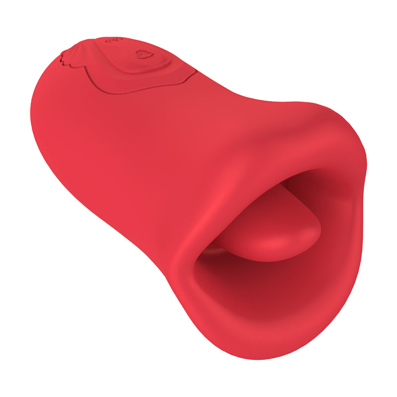 Flying fish tongue licker Real oral Licking shocking biting vibrator