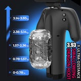 Toyshcool Hands-Free Male Masturbator with Adjustable Stroke & Sleeve Tightness