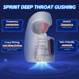 Tongue Licking telescopic cup men penis masturbation cup