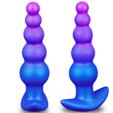 8.07 in New Anal Beads vibrator with remote control.