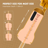 Ella Realistic Electric Vagina Cup male masturbator