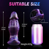 Realistic large vibrating butt plug with remote control for Men Women