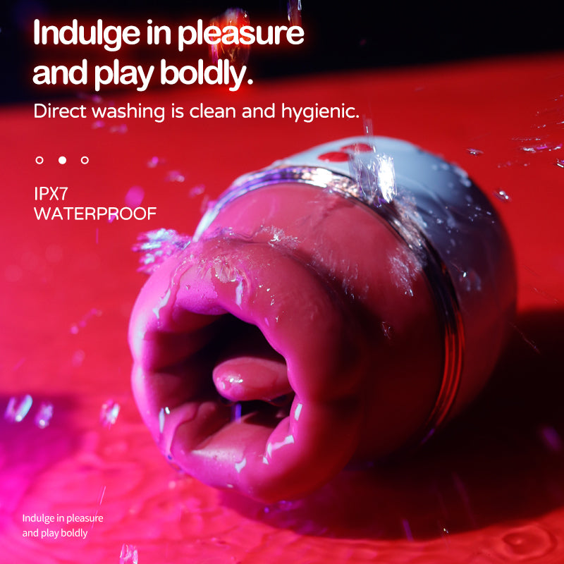 Licking tongue Female vibrator ultimate Clitoris point G stimulation