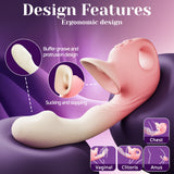 Yeain Rhapsody Clit Sucking Licking G-Spot Vibrator Dildo with APP control