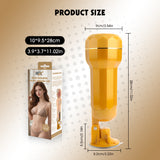 Jessie Realistic Vagina Cup male handfree masturbator for men