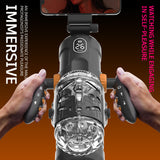 Telescopic Rotation 10 Frequency Sucking Automatic Vagina Masturbation Cup Blowjob Male Masturbator