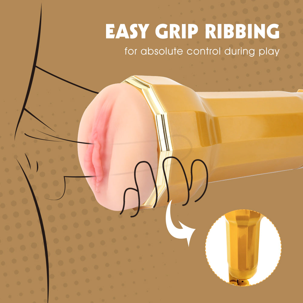 Holly Realistic Vagina Cup penis trainer strong suction cup for men