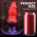 6.88 inch Wearable Butt Plug with remote control