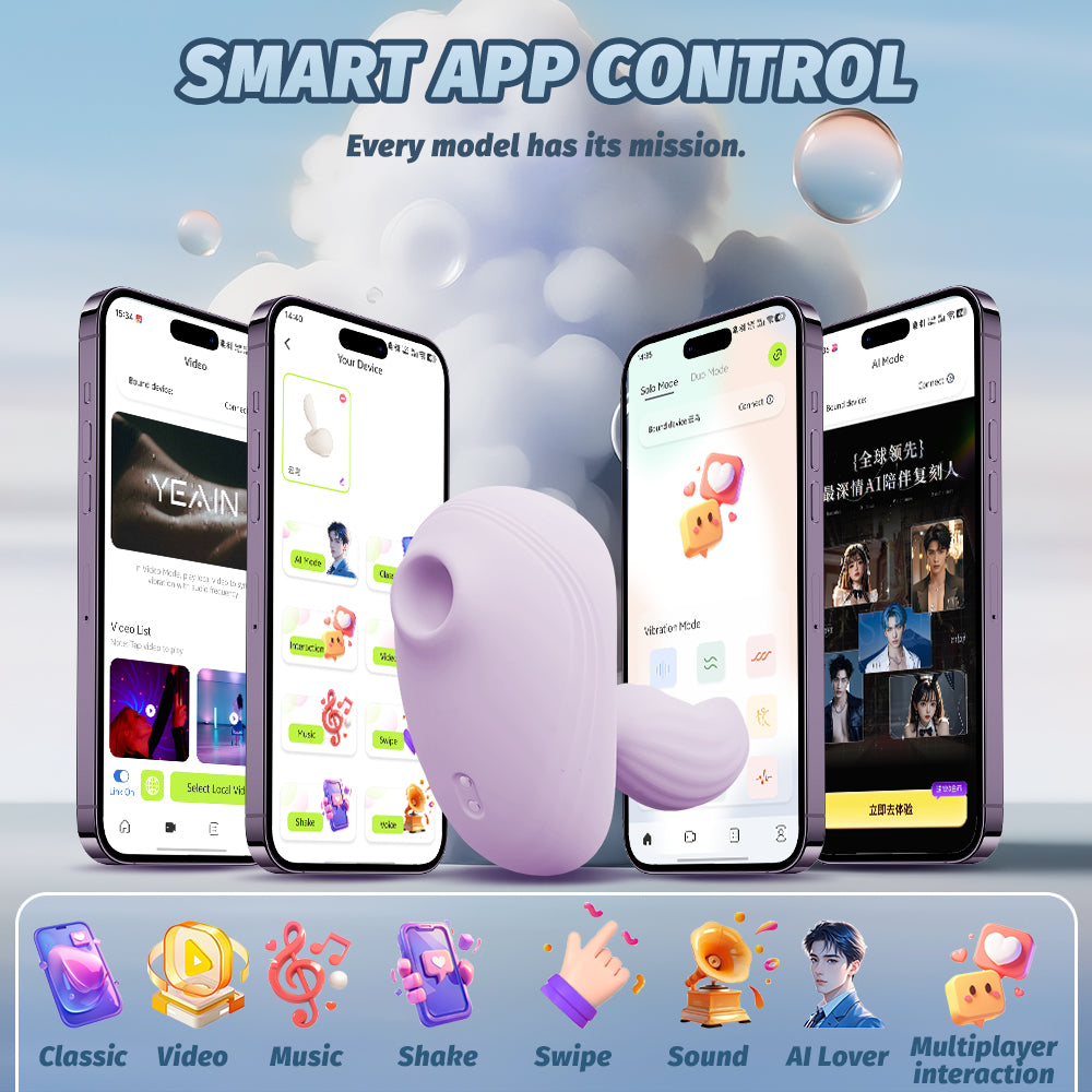 Yeain cloud bird suck and deep vibration stimulation C and G Sport  vibrator