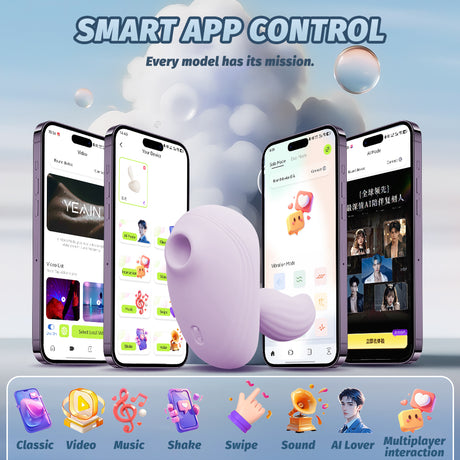 Yeain cloud bird suck and deep vibration stimulation C and G Sport  vibrator