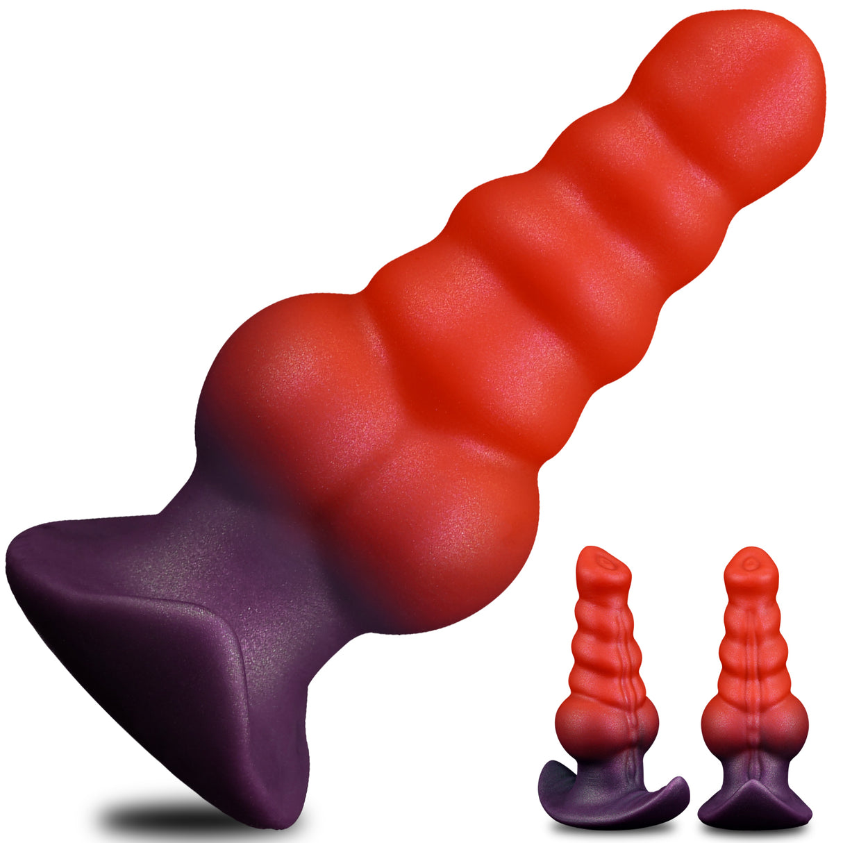 Large Vibrating Thrusting Dildo vibrator butt plug with APP control