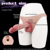 Fantasy Wear 8.11 Inch Sheath Underwear Realistic Silicone Penis Extender 5214