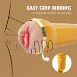 Darcey Realistic Vagina Cup auto vibrating male masturbation cup