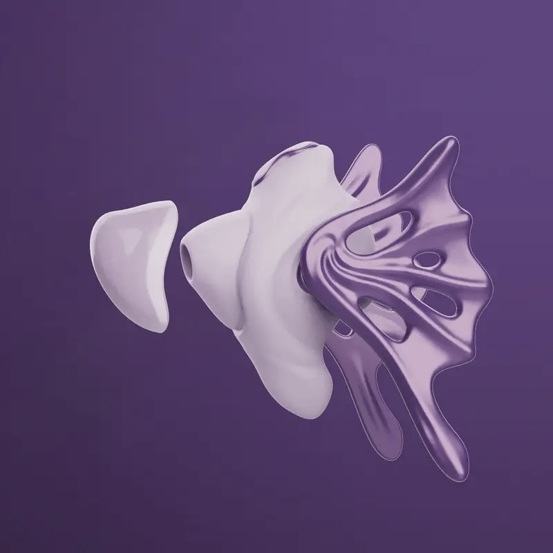 UPKO UEROS Conch Suction & Insertable Vibrator Set