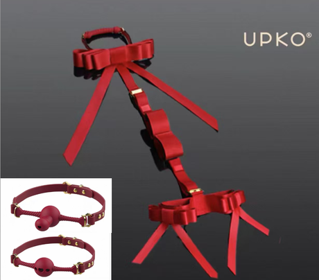 UPKO Bowknot Hogtie Portable Bondage Gear