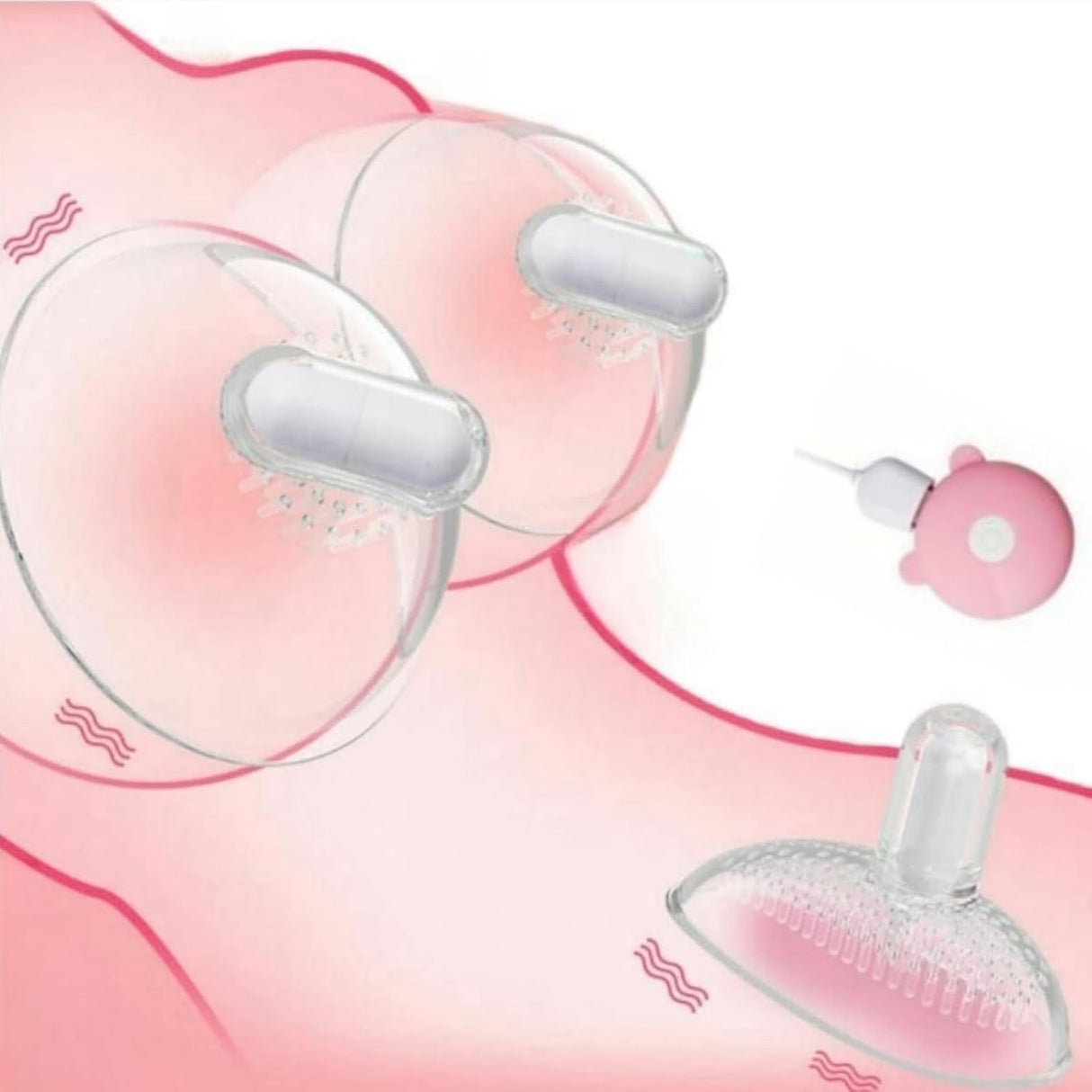 Nipple Sucker Breast Massager Clitoral Stimulation Vibrator
