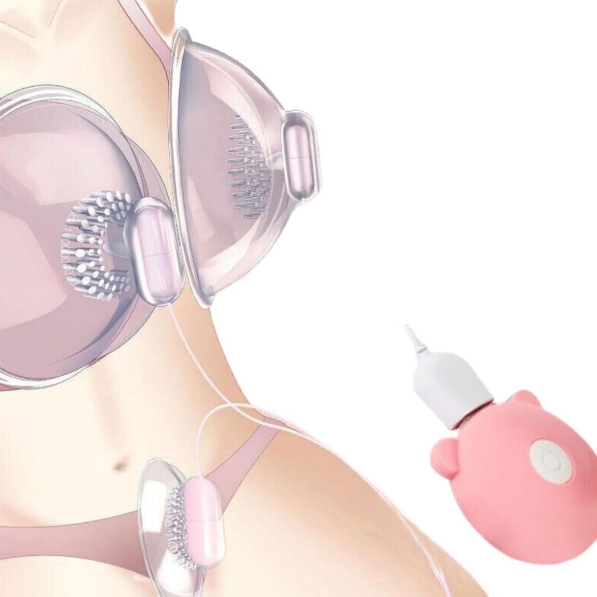 Nipple Sucker Breast Massager Clitoral Stimulation Vibrator