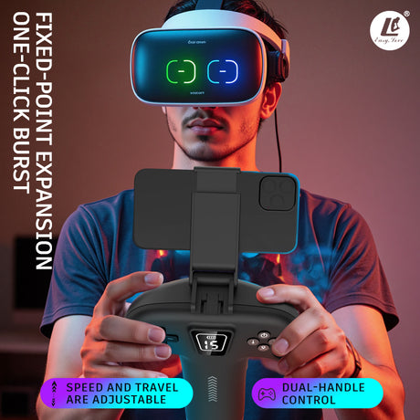 Toyshcool Hands-Free Male Masturbator with Adjustable Stroke & Sleeve Tightness