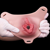 G1153 Fantasy Femboy Wearable Vagina Pants Flesh Like Realistic Silicone Sex Toy for Gay Lesbian