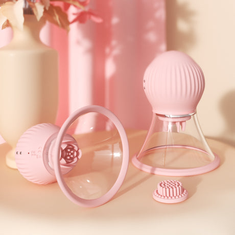 wireless nipple stimulate massager Sucking vibrator Nipple Clamp