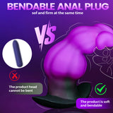 Large Vibrating Butt Plug Prostate Massager Anal Vibrator, Large Anal Plug Huge Buttplug
