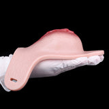G1155Wearable Flesh Pink Silicone Fake Vagina Pussy Panty Femboy Strap On Sex Toy for Gay Lesbian