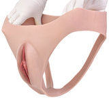 FAAK Men's Hiding Gaff Panty Crossdressing Panties Realistic Camel Toes for Crossdresser Transgender