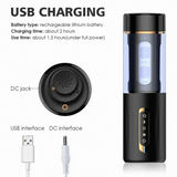 Omysky Male Automatic Telescopic Masturbation Intelligent Voice Pussy Blowjob with Bluetooth