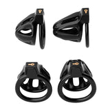 Dragon lock Men's Chastity lock Male Penis Cage with 4 rings