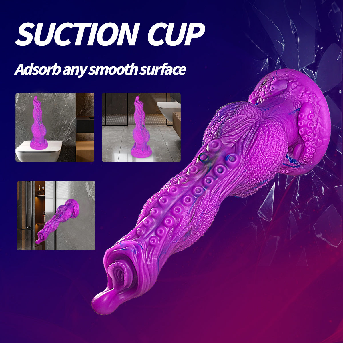 Dildo Vibrator Shock Function Sex Toy with remote control
