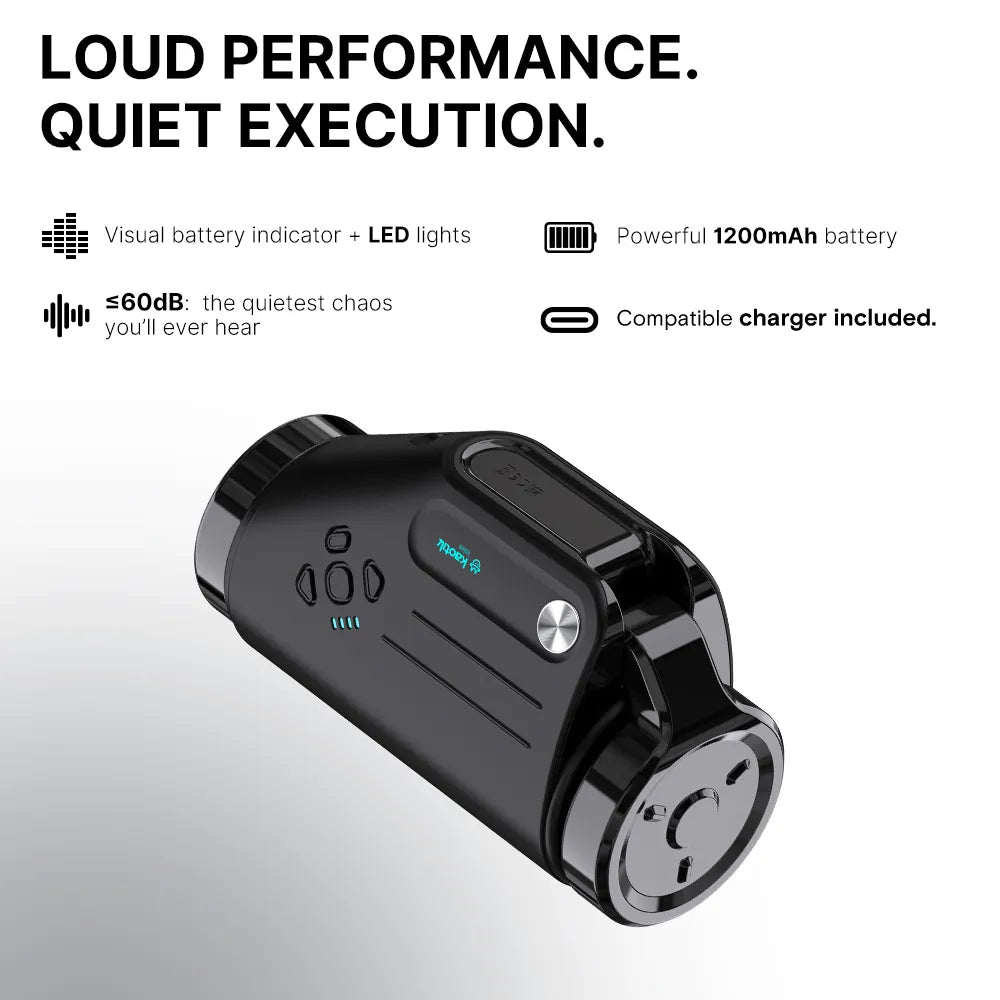 SVAKOM KAOTIKLABS THE SHOTTY Spinning Thrusting Masturbator