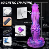 Poke - 9.45 Inch Thrusting Vibrating Monster Dildo
