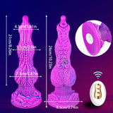 Dildo Vibrator Shock Function Sex Toy with remote control