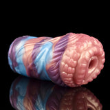 Colorful Special-shaped Silicone Pocket Pussy Penis Exercise Masturbator