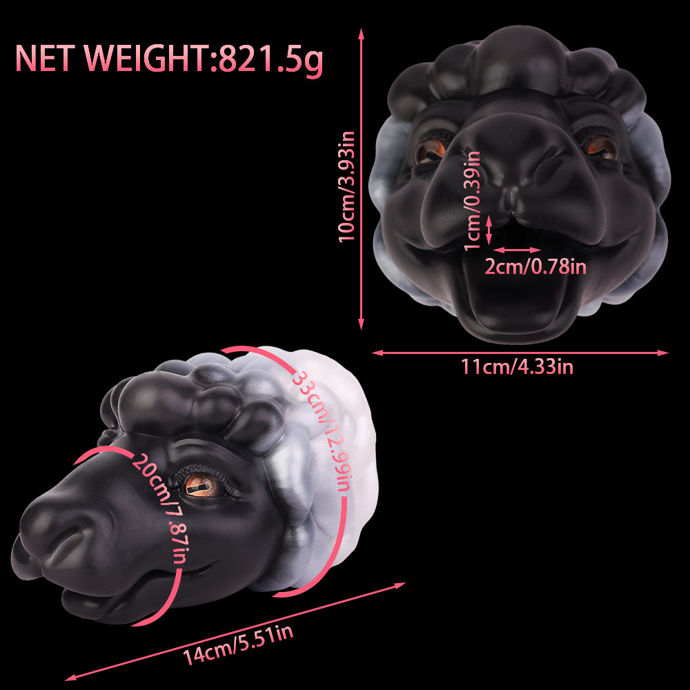 Realistic Sheep Oral Sex Pocket Pussy - Fantasy Animal Pussies Penis Massage Stroker