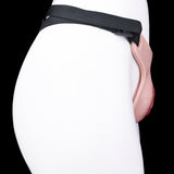 G1155Wearable Flesh Pink Silicone Fake Vagina Pussy Panty Femboy Strap On Sex Toy for Gay Lesbian