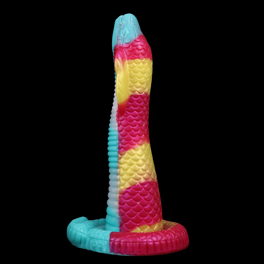 FAAK Realistic Cobra Snake Monster Dildo with strong Suction cup