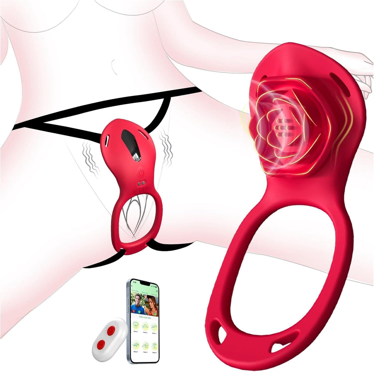 Wearable Panty Vibrator Couples Adult Sex Toys Clitoral Stimulator