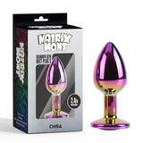 Chisa Rainbow Gem Butt Plug S 2.4in insertable