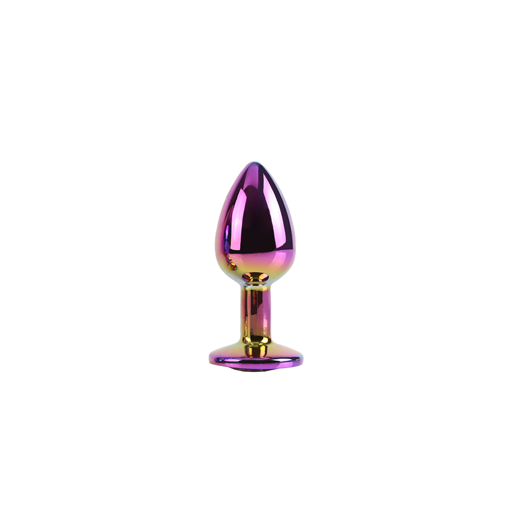 Chisa Rainbow Gem Butt Plug S 2.4in insertable