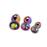 Chisa Rainbow Gem Butt Plug Set (3 Piece)