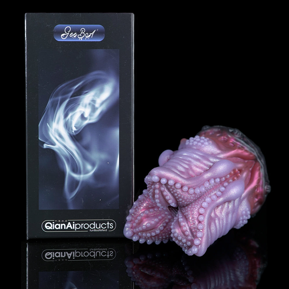 Fantasy Alien Petal Silicone Pocket Pussy Male Penis Massage Masturbation Stroker
